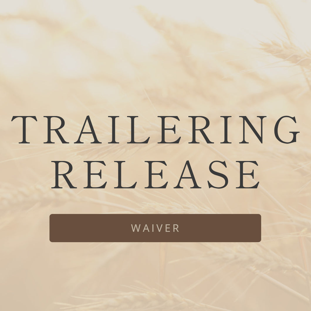 Trailering Release